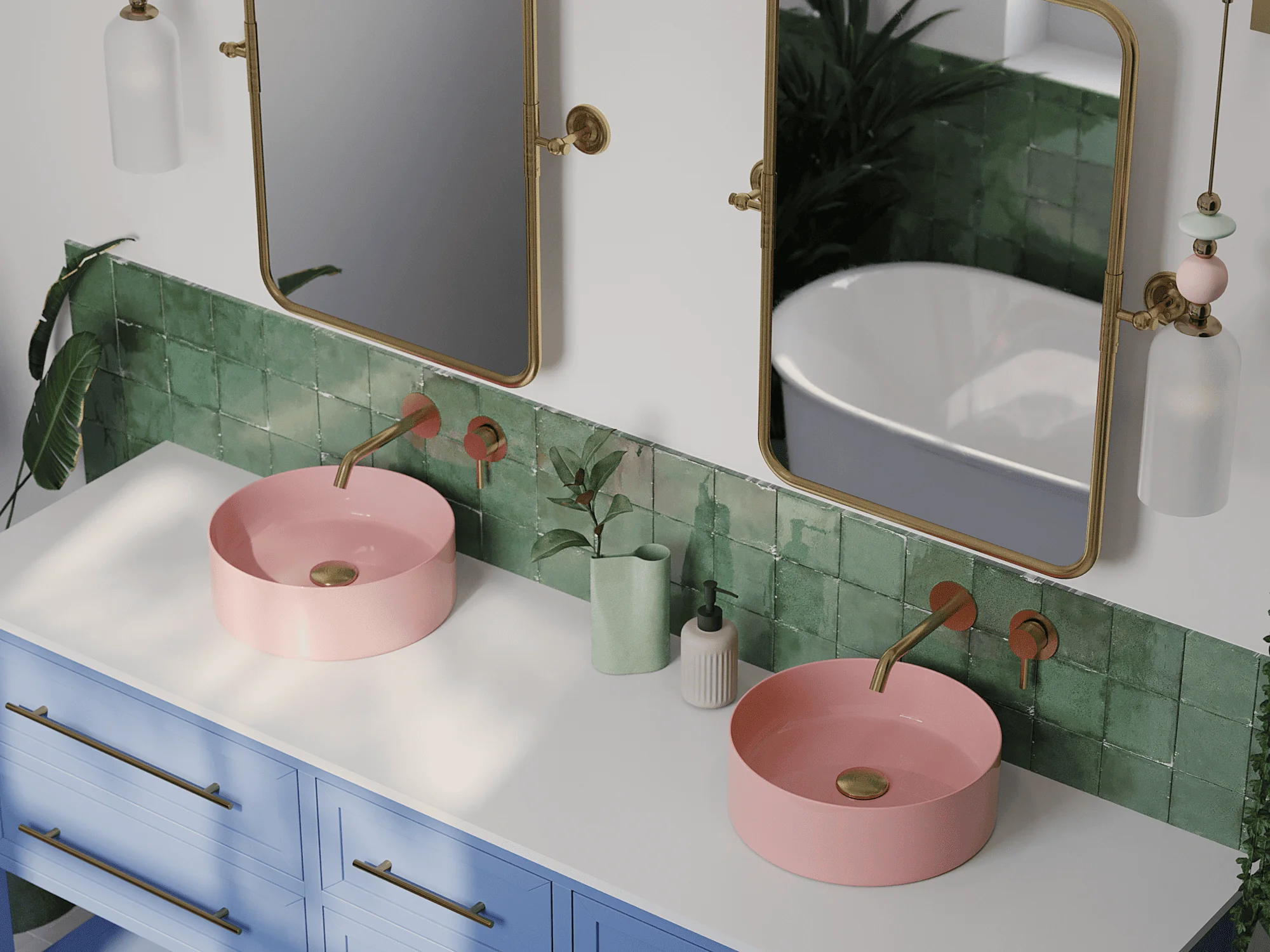 Смелые цветовые решения вместе с АQUAme